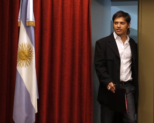 Argentine Economy Minister Kicillof 