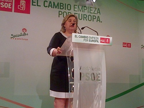  La Parlamentaria Y Secretaria De Acción Ciudadana Del PSOE-A, Clara Aguilera.