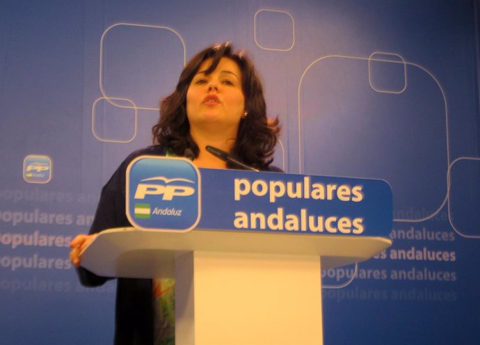 La vicesecretaria general del PP-A, Virginia Pérez