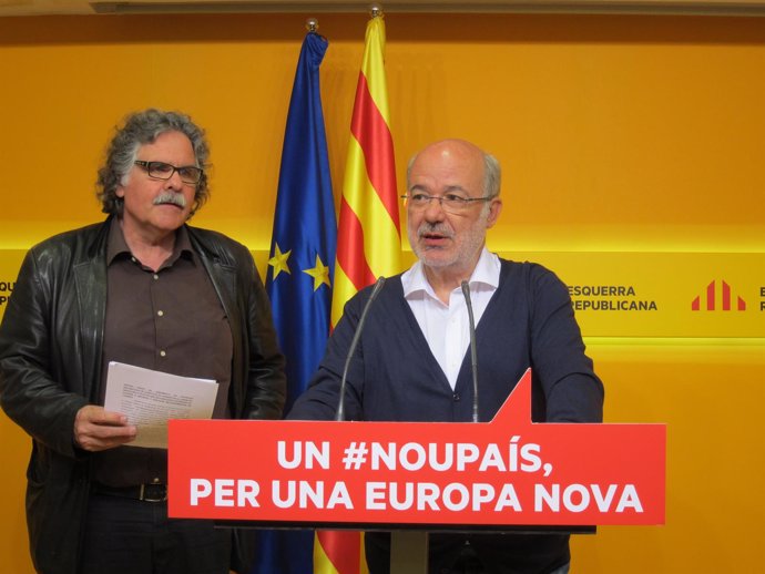 Joan Tardà y Josep Maria Terricabras, ERC