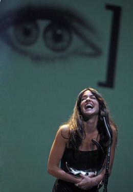 Macarena García en la gala de inauguración de Cinema Jove 2013.