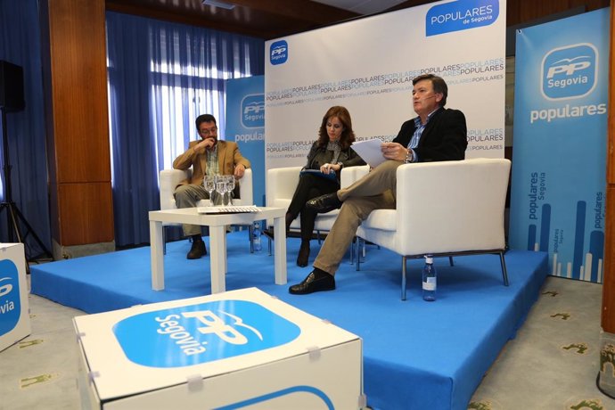 La consejera, en Segovia.