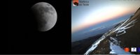 Comienza la transmisión en directo del eclipse lunar