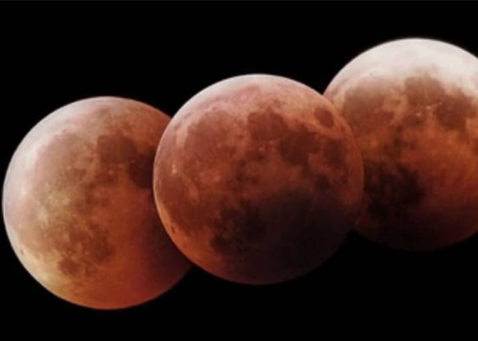 "LUNA DE SANGRE" EL FENÓMENO QUE NO OCUARRÍA DESDE HACE 10 AÑOS, ESTA NOCHE