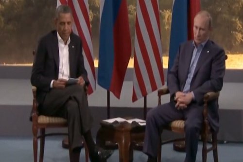 Obama insta a Putin a retirar tropas rusas de Ucrania