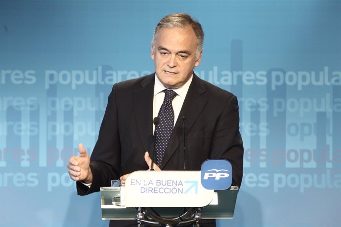 Esteban González Pons, vicesecretario general de Estudios y Programas del PP