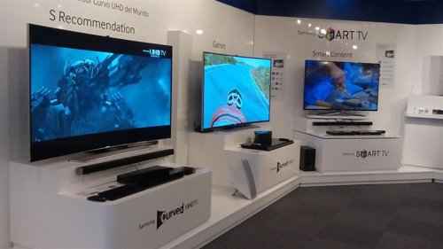 TV curvados de Samsung