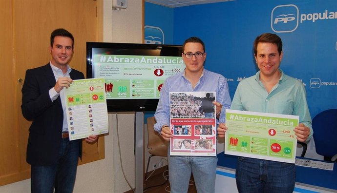 Presentación de campaña de NNGG en Jaén