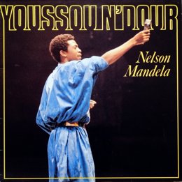 Carátula del disco que Youssou Ndour dedicó a Nelson Mandela