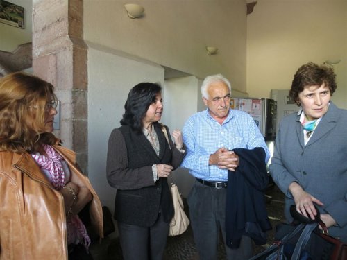 La consejera de Agroganadería en Grado