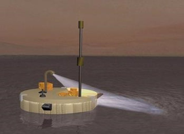 Prototito barco para misión en Titán