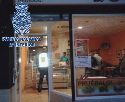 Detenciones e inspecciones en establecimientos Kebab