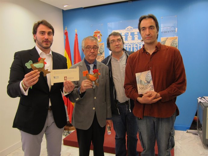 Presentación De Los Actos De San Jorge En Cáceres