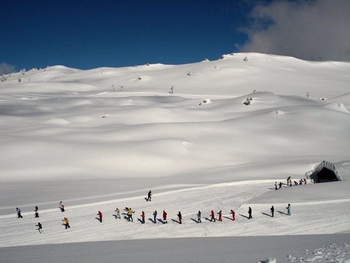 Circuito de esquí de fondo en Candanchú