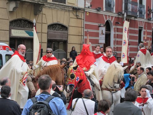 Jinetes llamando al Pregón el pasado año