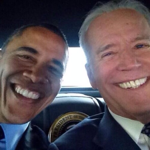 Selfie de Joe Biden con Barack Obama en Instagram