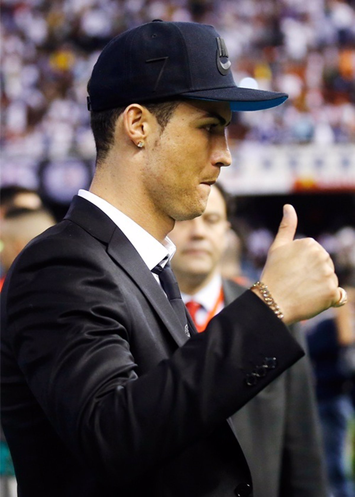 Gorra con la antítesis Cristiano Ronaldo