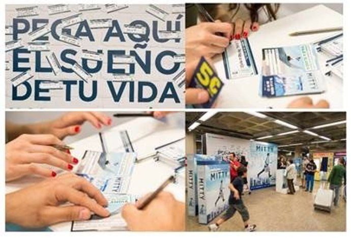 Miles de sueños compartidos inundan el Metro de Madrid