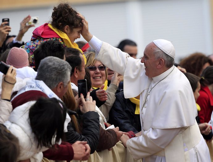 El Papa Francisco en la misa de Jueves Santo