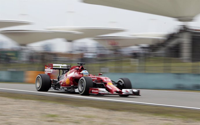 Fernando Alonso (Ferrari) en China