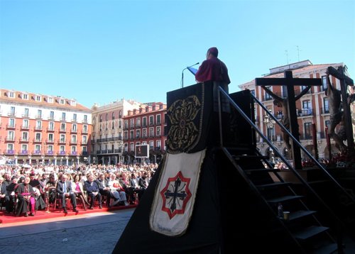 Cerro Chaves durante el Sermón de 'Las siete Palabras' 2014