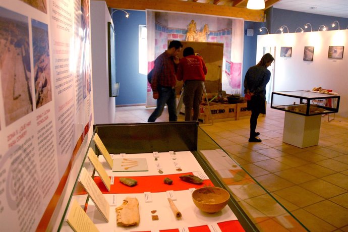 La Escuela Taller de Alcañiz expone su trabajo en el Centro Íberos CIBA.