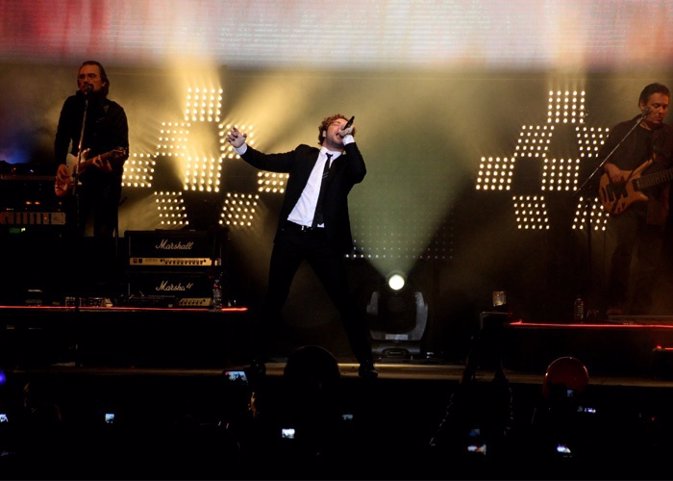David Bisbal se come Argentina en el último concierto de su gira
