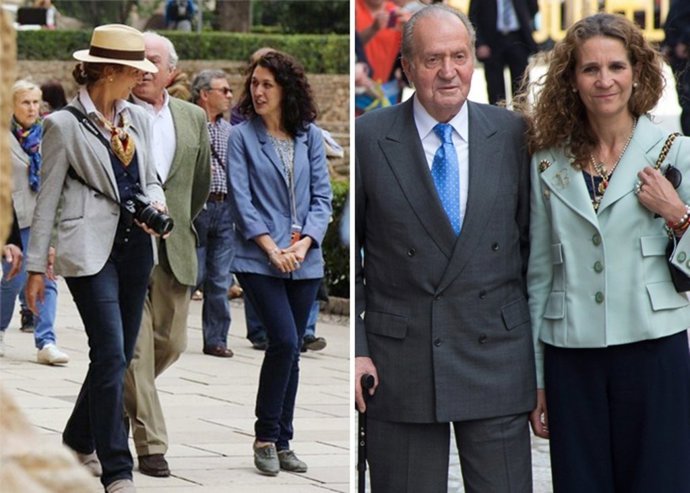 LA INFANTA ELENA LLEGA A TODO: Viernes EN MADRID, SÁBADO EN GRANADA Y PALMA