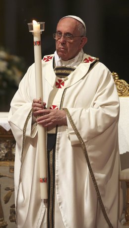 El Papa Francisco en la Vigilia Pascual del sábado