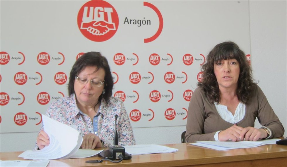 Margarita Moya y Pura Huerta.