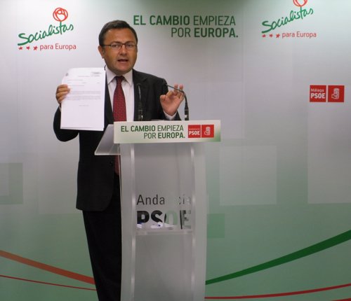 Miguel Ángel Heredia, coordinador Interparlamentaria del PSOE-A y líder málaga