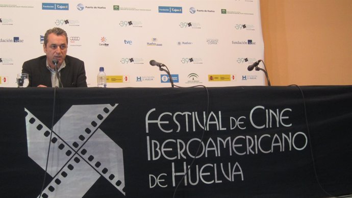 El director del Festival de Cine Iberoamericano de Huelva, Eduardo Trías.