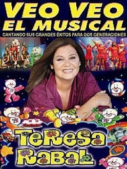 Cartel del espectáculo de Teresa Rabal