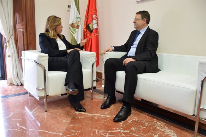 Susana Díaz y Ximo Puig