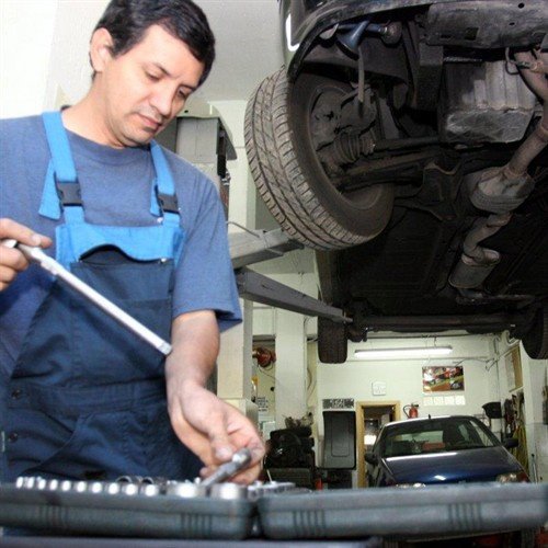 Operario en una fábrica