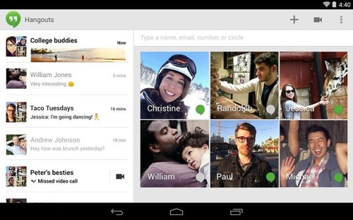 Hangouts google play