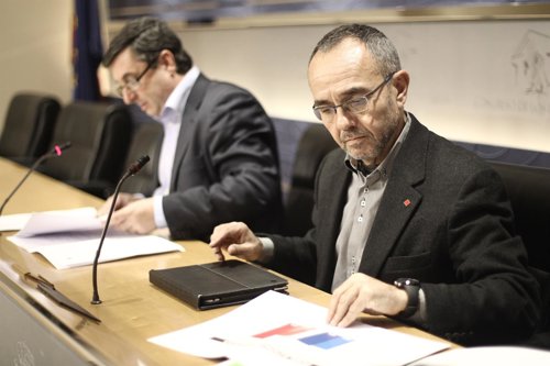 José Luis Centella y Joan Coscubiela, de Izquierda Plural