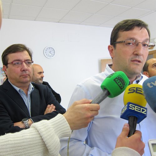 Guillermo Fernández Vara y Benito Román