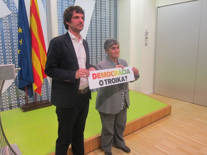 Ernest Urtasun (ICV) Núria Lozano (EUiA)