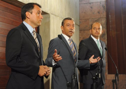 Imagen De Rivero Con Los Alcaldes Capitalinos