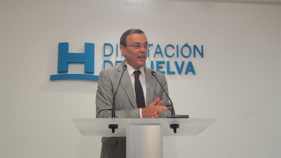 El presidente de la Diputación de Huelva, Ignacio Caraballo.