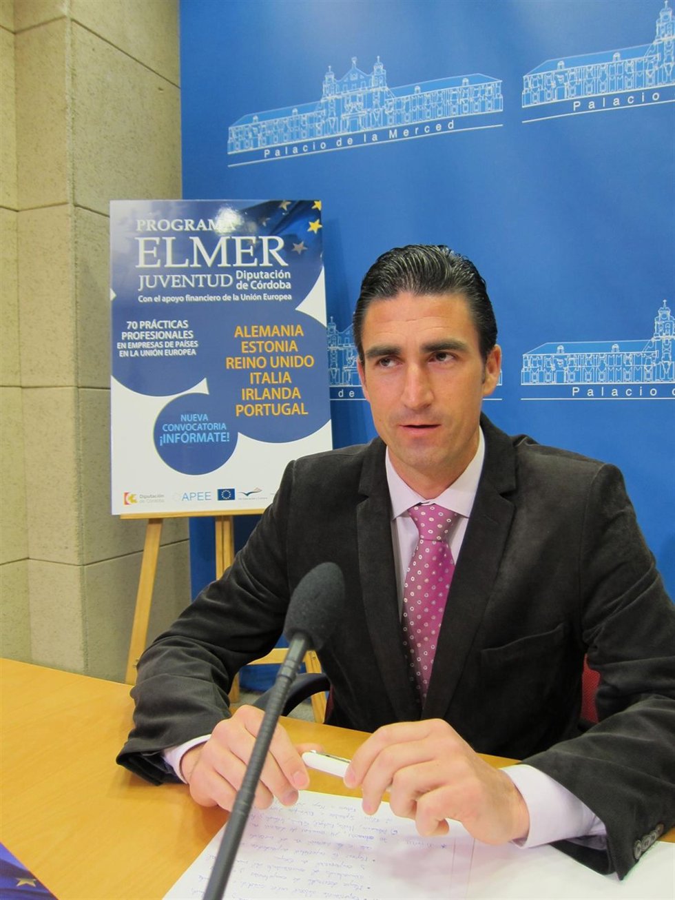 Palomares en la rueda de prensa