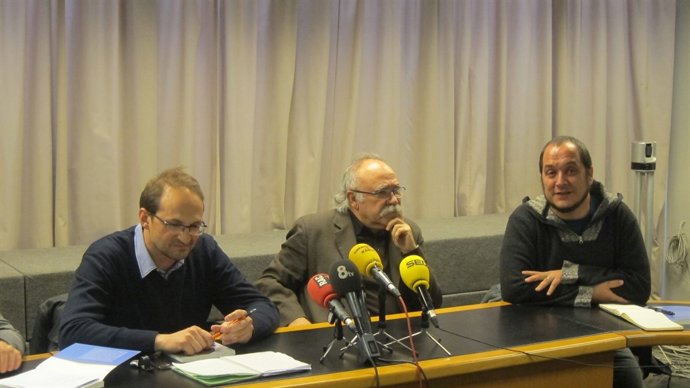 Joan Herrera (ICV), exvicepte.Govern J.L.Carod-Rovira, David Fernández (CUP)