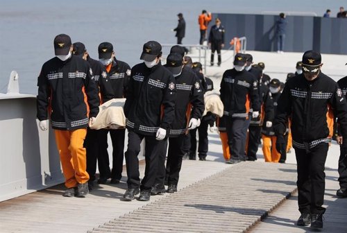 Hundimiento del ferry Sewol en Corea del Sur
