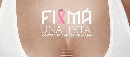 Firma una teta online