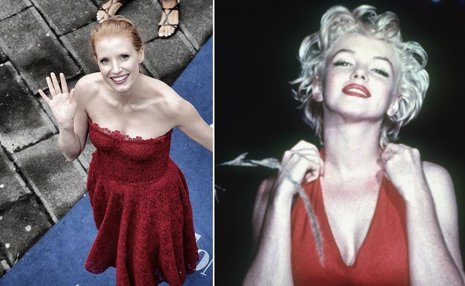 Jessica Chastain será Marilyn Monroe en Blonde