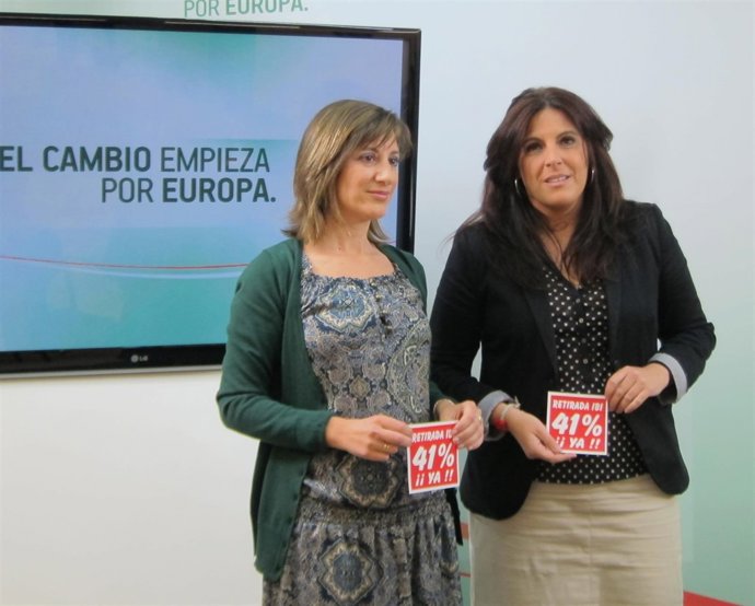 Yolanda Reche y Ángeles Férriz