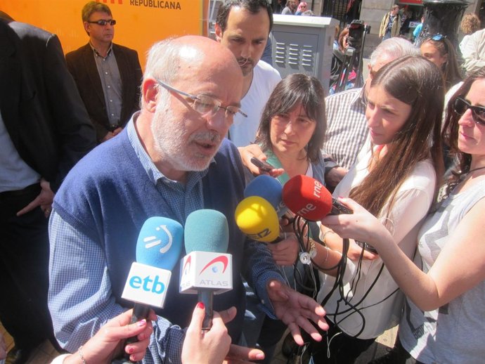 Josep Maria Terricabras, candidato de ERC a las europeas