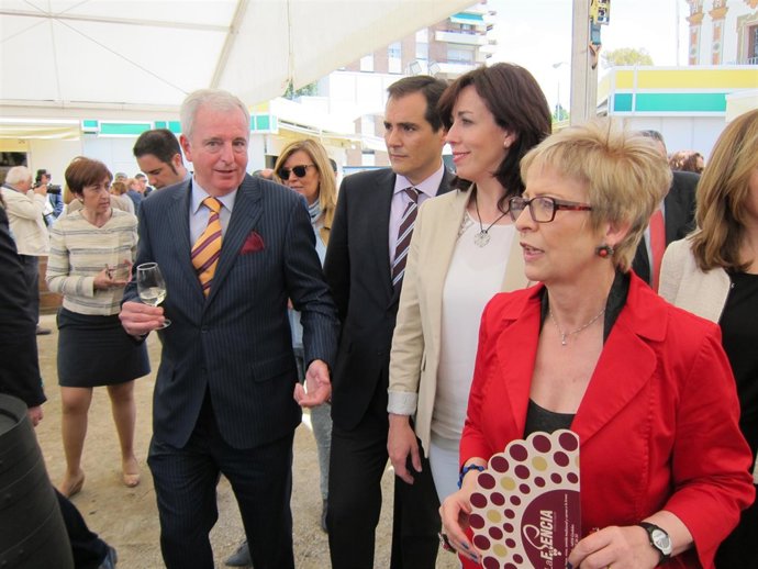 Víboras (dcha.) junto a Ceballos, Nieto y Martín, en la Cata