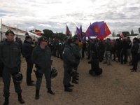 Unas 12.000 personas celebran la fiesta de Villalar, donde se vivió alguna tensión con insultos a García Cirac